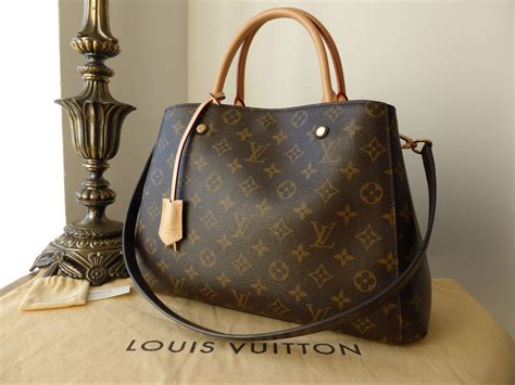 bolsa louis vuitton montaigne|louis vuitton monogram tote.